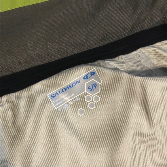 Neon Green Running Jacket with Hood - Picture 11 of 11